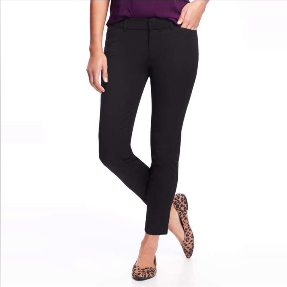J CREW BLACK ANKLE PANTS SIZE 2 SHORT